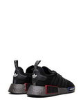 adidas Kids Nmd R1 Low-Top Sneakers — Black — Size US M 10 - US W 11.5 — Back View