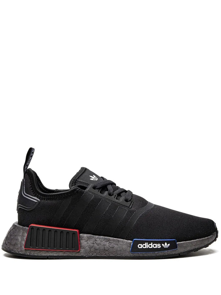adidas Kids Nmd R1 Low-Top Sneakers — Black — Size US M 10 - US W 11.5 — Front View
