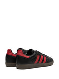adidas Samba Manchester United Sneakers — Black/Red — Size US M 10.5 - US W 12 — Back View