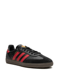 adidas Samba Manchester United Sneakers — Black/Red — Size US M 10.5 - US W 12 — Side View