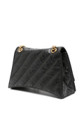Balenciaga Crush Quilted Shoulder Bag — Same as shown — Size One Size — Back View