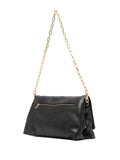 Zadigvoltaire Logo Plaque Leather Shoulder Bag — Same as shown — Size One Size — Back View