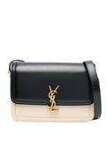 Saint Laurent Solferino Two Tone Shoulder Bag — Same as shown — Size One Size — Front View