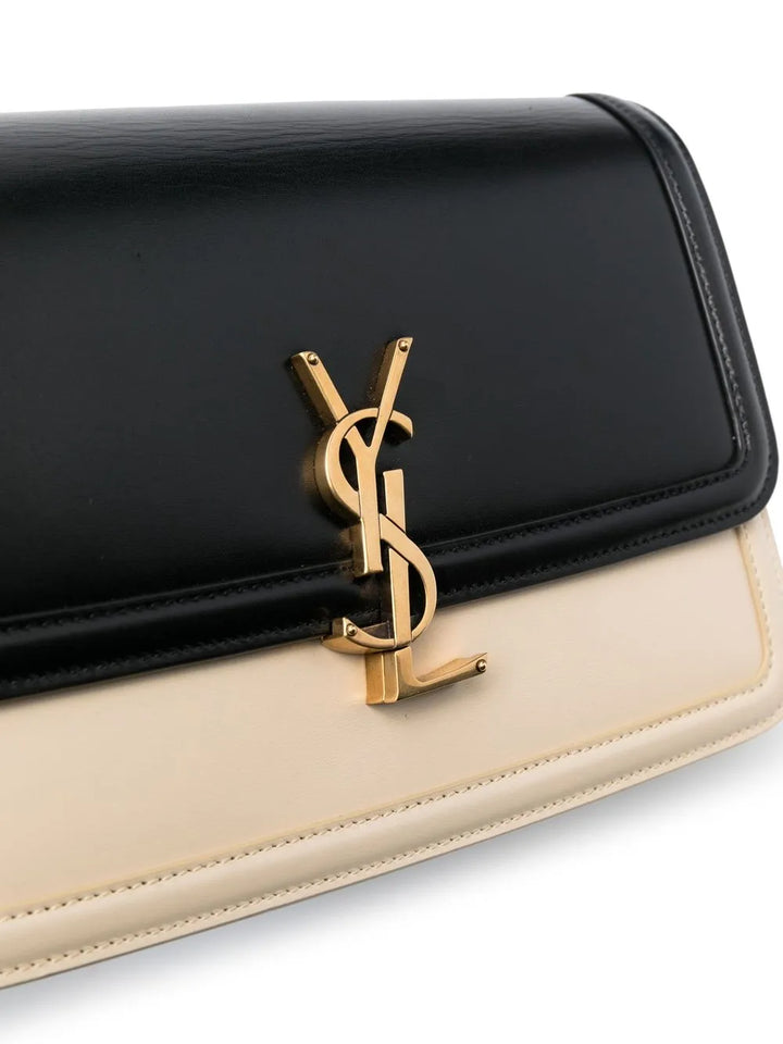 Saint Laurent Solferino Two Tone Shoulder Bag — Same as shown — Size One Size — Top View