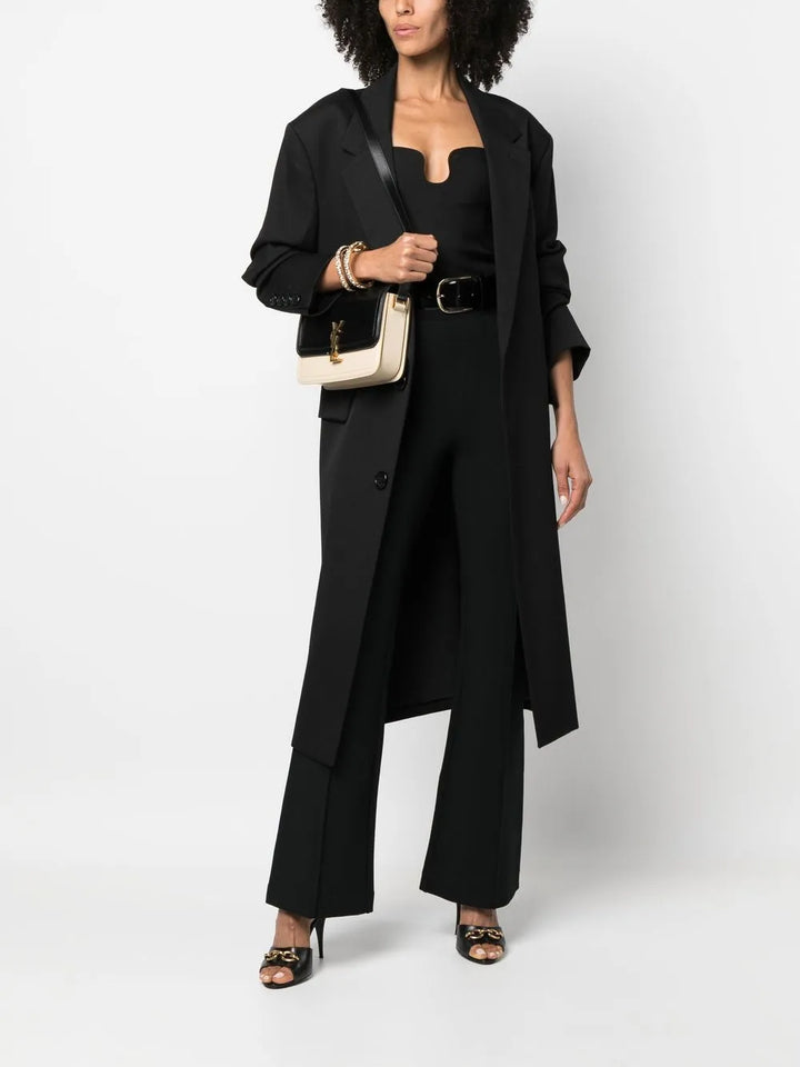 Saint Laurent Solferino Two Tone Shoulder Bag — Same as shown — Size One Size — Side View