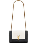 Saint Laurent Small Kate Leather Bag — Same as shown — Size One Size — Front View