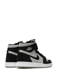 Air Jordan 1 Cmft Black/Grey Sneakers — Black/Grey — Size US M 6.5 - US W 8 — Back View