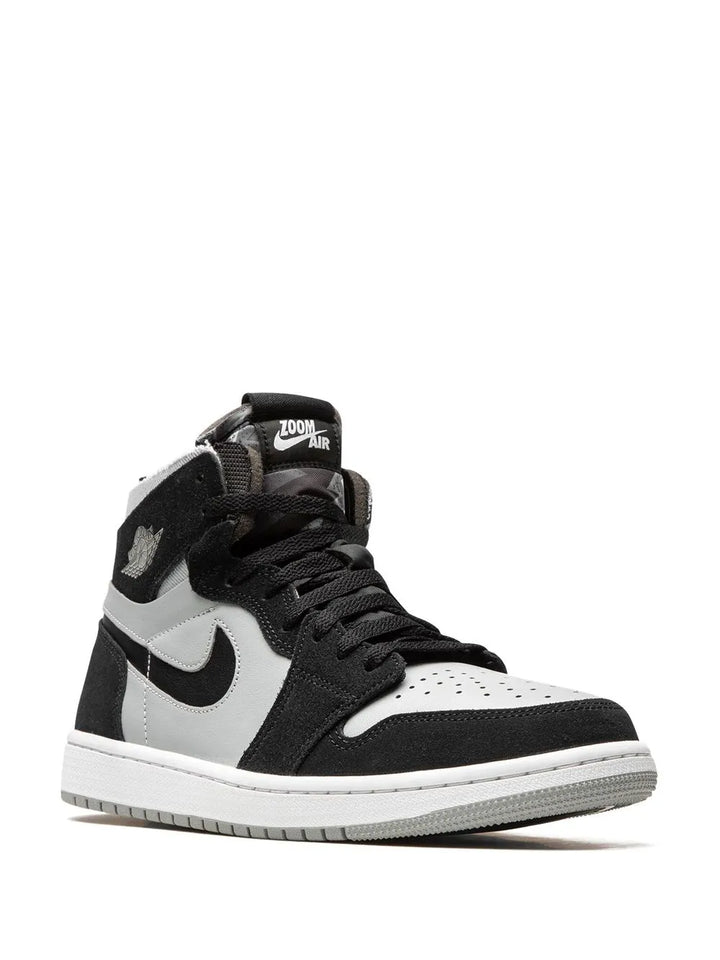 Air Jordan 1 Cmft Black/Grey Sneakers — Black/Grey — Size US M 6.5 - US W 8 — Side View