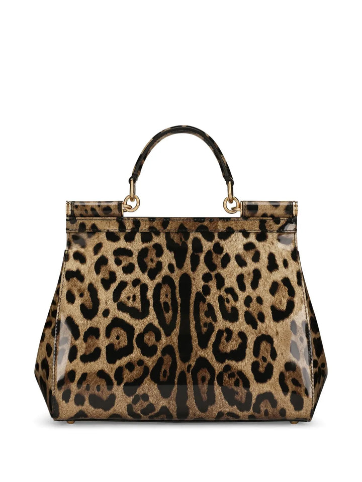 Dolce Gabbana Kim Dolcegabbana Large Sicily Top Handle Bag — Same as shown — Size One Size — Back View