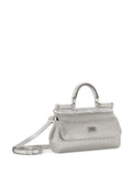 Dolce Gabbana Kim Dolcegabbana Small Sicily Satin Top Handle Bag — Same as shown — Size One Size — Top View