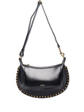 Isabel Marant Oskan Moon Studded Shoulder Bag — Same as shown — Size One Size — Front View