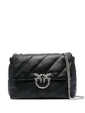 Pinko Love Big Puff Leather Shoulder Bag — Same as shown — Size One Size — Front View