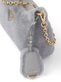 Prada Re Edition Shearling Mini Bag — Same as shown — Size One Size — Top View