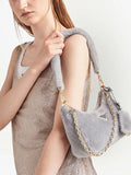 Prada Re Edition Shearling Mini Bag — Same as shown — Size One Size — Lifestyle View