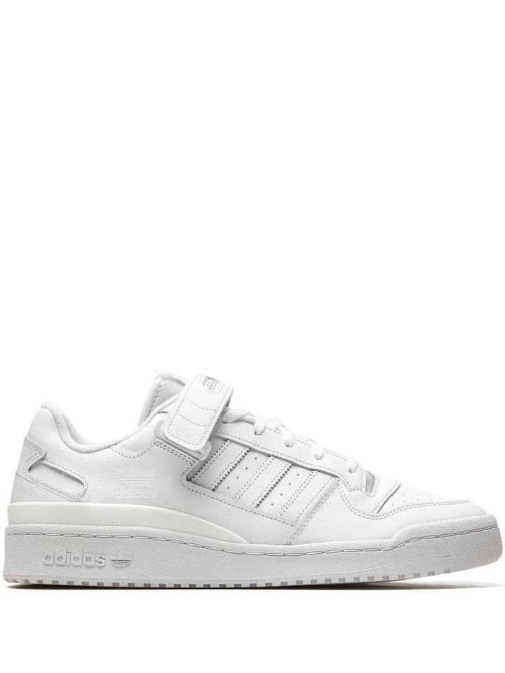 adidas Forum Low Triple White Sneakers — Same as shown — Size US M 10.5 - US W 12 — Front View