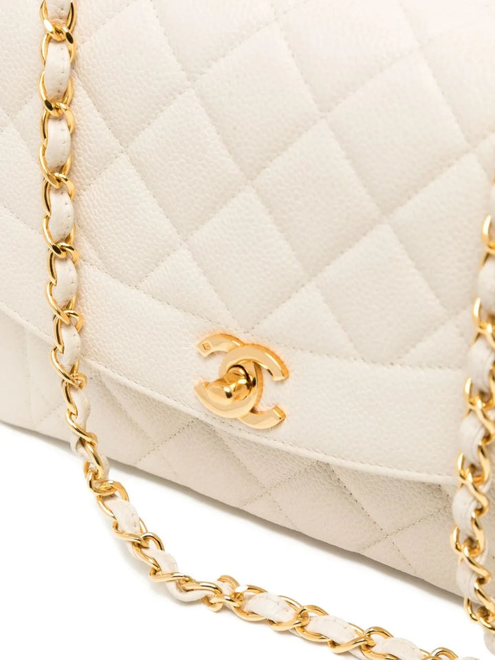 Chanel Pre Owned 1997 Medium Diana Shoulder Bag — Same as shown — Size One Size — Top View