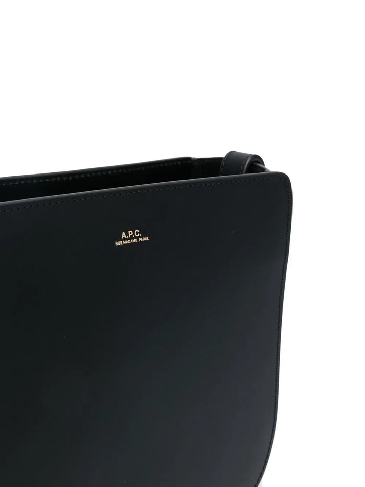 Apc Geneve Leather Shoulder Bag — Same as shown — Size One Size — Top View