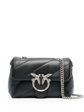 Pinko Mini Love Puff Leather Shoulder Bag — Same as shown — Size One Size — Front View