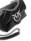 Pinko Mini Love Puff Leather Shoulder Bag — Same as shown — Size One Size — Detail View