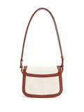 Ami Paris Logo Plaque Shoulder Bag — Same as shown — Size One Size — Back View
