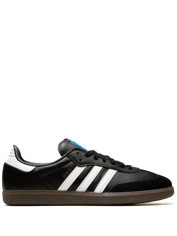 adidas Samba Adv Sneakers — Black/White — Size US M 9.5 - US W 11 — Front View