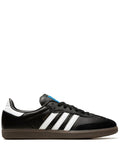 adidas Samba Adv Sneakers — Black/White — Size US M 9.5 - US W 11 — Front View