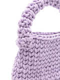 Nannacay Nicoletta Crochet Knit Shoulder Bag — Same as shown — Size One Size — Top View
