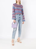 Nannacay Nicoletta Crochet Knit Shoulder Bag — Same as shown — Size One Size — Side View