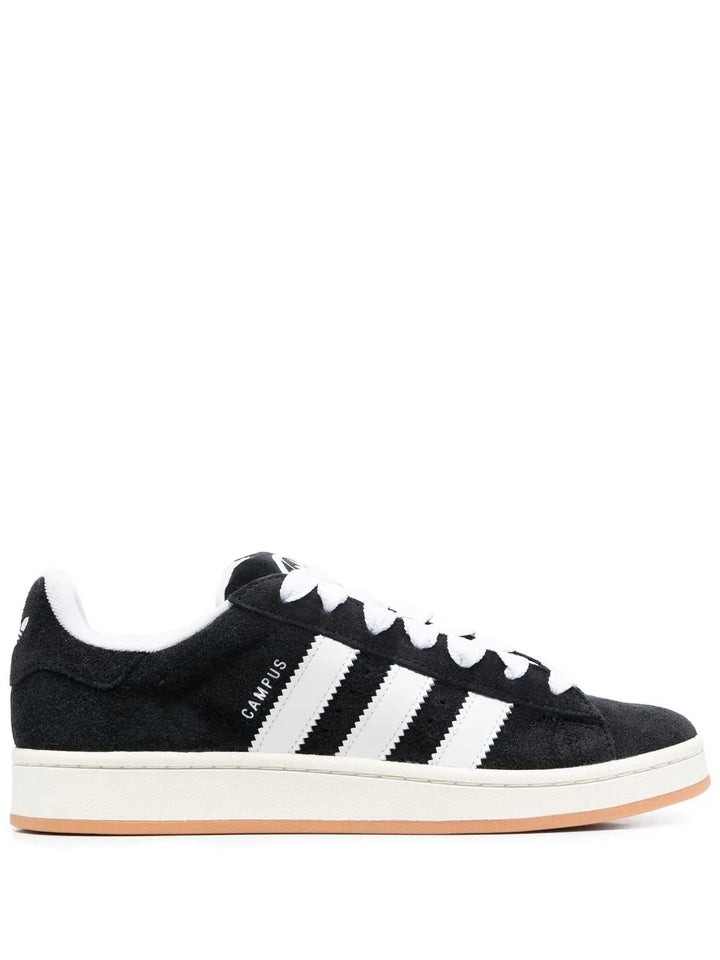 adidas Campus 00S Sneakers — Black/Cloud White/Off-White — Size US M 11.5 - US W 13 — Front View