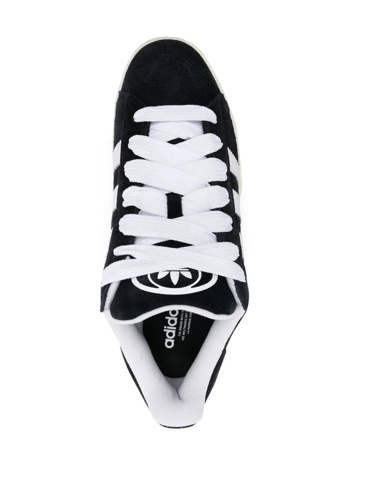 adidas Campus 00S Sneakers — Black/Cloud White/Off-White — Size US M 11.5 - US W 13 — Top View