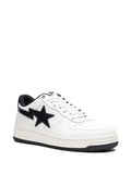 A Bathing Ape?X Jjjjound Bapesta White/Navy Sneakers — Navy Blue/White — Size US M 11 - US W 12.5 — Side View
