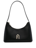 Furla Logo Plaque Leather Shoulder Bag — Same as shown — Size One Size — Front View