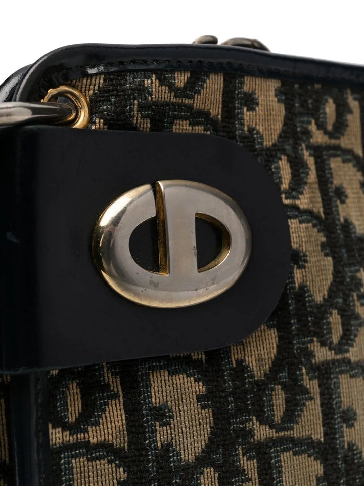 Christian Dior Pre Owned 1970S Trotter Zipped Shoulder Bag — Same as shown — Size One Size — Top View