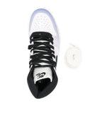 Air Jordan 1 High Og Sneakers — White/Multicolour — Size US M 6.5 - US W 8 — Top View