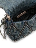 Diesel Charm D Denim Shoulder Bag — Same as shown — Size One Size — Detail View
