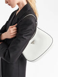 Prada Cleo Leather Shoulder Bag — Same as shown — Size One Size — Back View