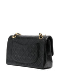 Chanel Pre Owned 1989 1991 Small Double Flap Shoulder Bag — Same as shown — Size One Size — Back View