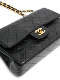 Chanel Pre Owned 1989 1991 Small Double Flap Shoulder Bag — Same as shown — Size One Size — Top View