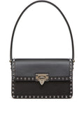 Valentino Garavani Rockstud23 Leather Shoulder Bag — Same as shown — Size One Size — Front View