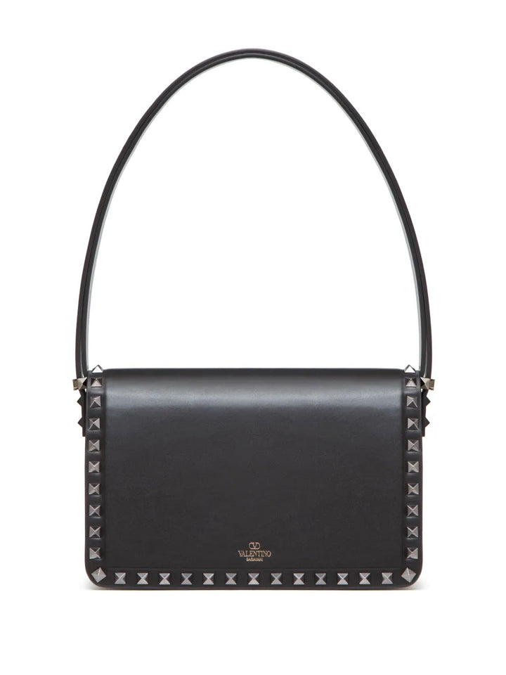Valentino Garavani Rockstud23 Leather Shoulder Bag — Same as shown — Size One Size — Side View