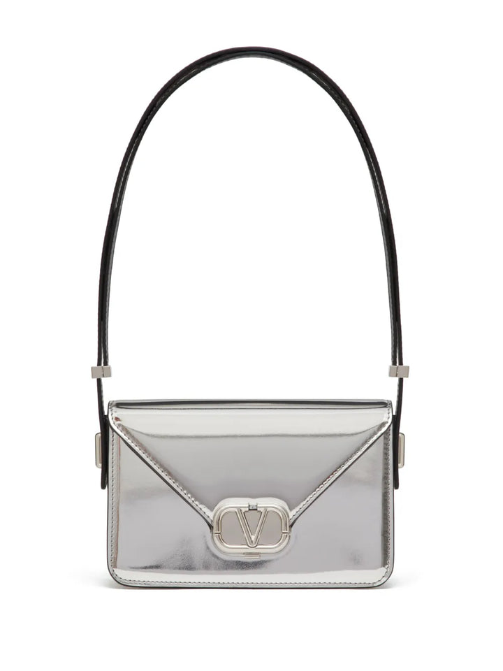 Valentino Garavani Small Letter Mirrored Shoulder Bag — Same as shown — Size One Size — Front View