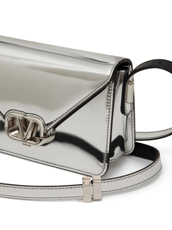 Valentino Garavani Small Letter Mirrored Shoulder Bag — Same as shown — Size One Size — Detail View