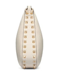Valentino Garavani Small Rockstud Leather Shoulder Bag — Same as shown — Size One Size — Side View