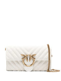 Pinko Love One Quilted Shoulder Bag — Same as shown — Size One Size — Front View