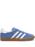 adidas Gazelle Indoor Sneakers — Blue — Size US M 6.5 - US W 8 — Front View