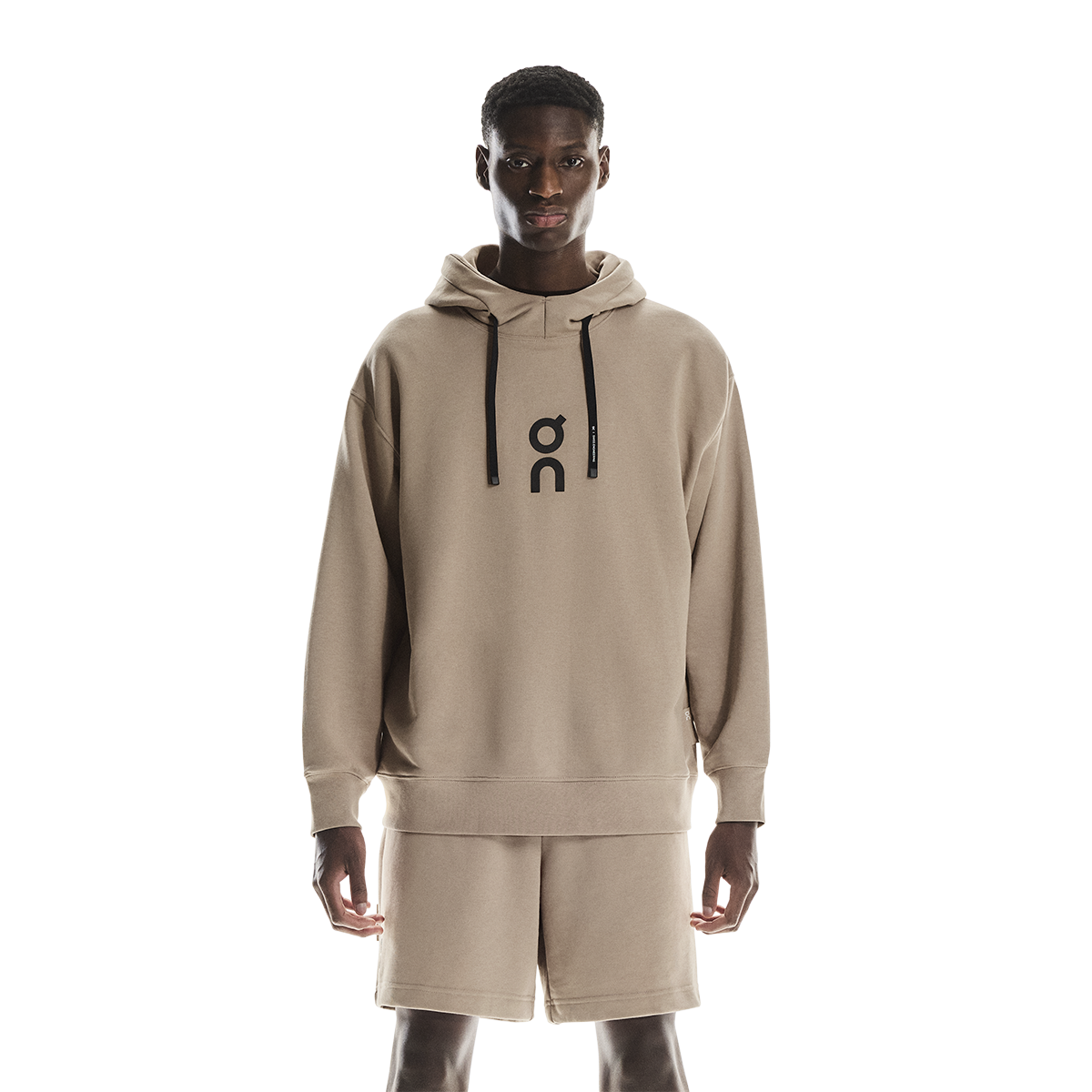 ON Club Hoodie — Desert — Size XSmall — Front View