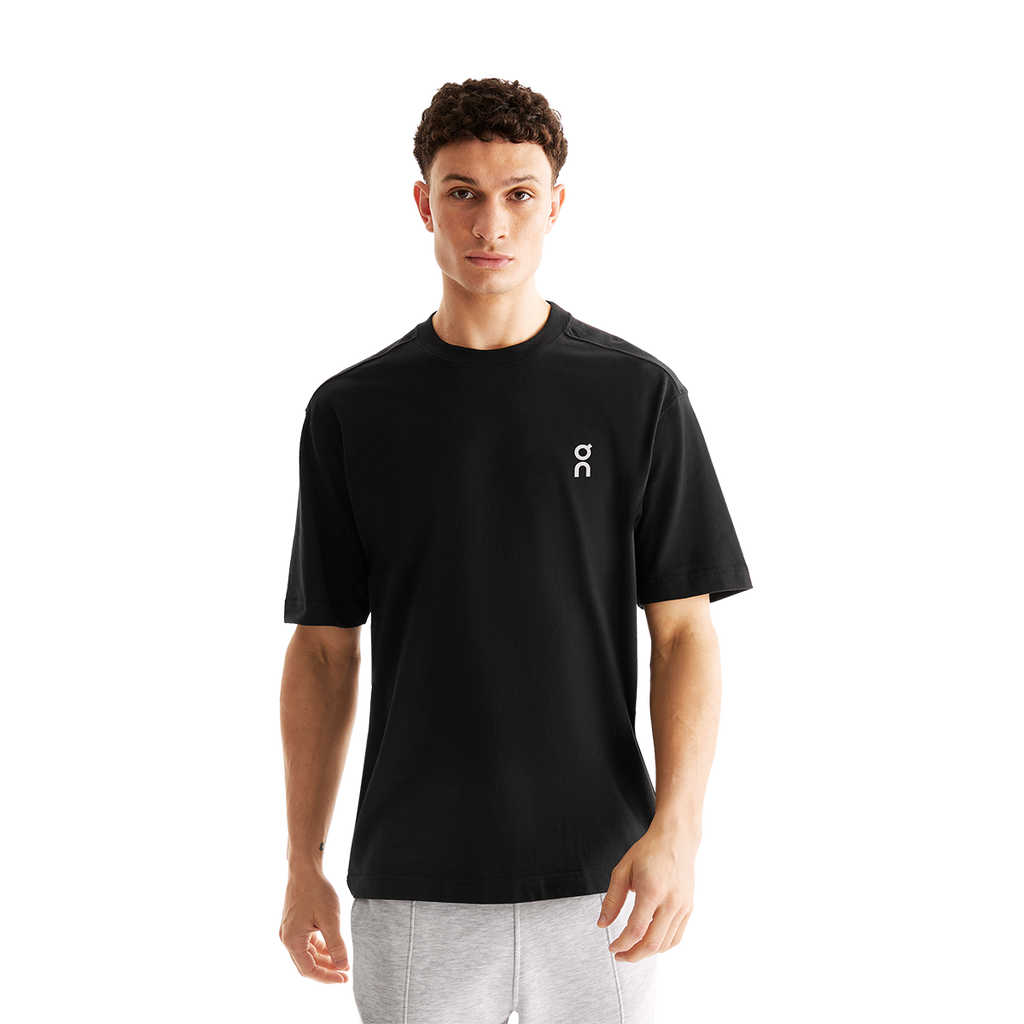 ON Club-T Shortsleeve Black — Black — Size XXLarge — Front View