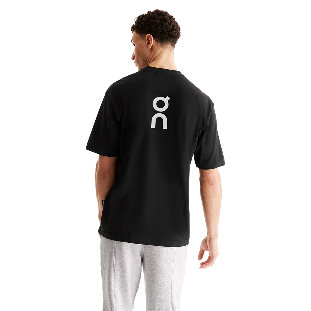 ON Club-T Shortsleeve Black — Black — Size XXLarge — Back View