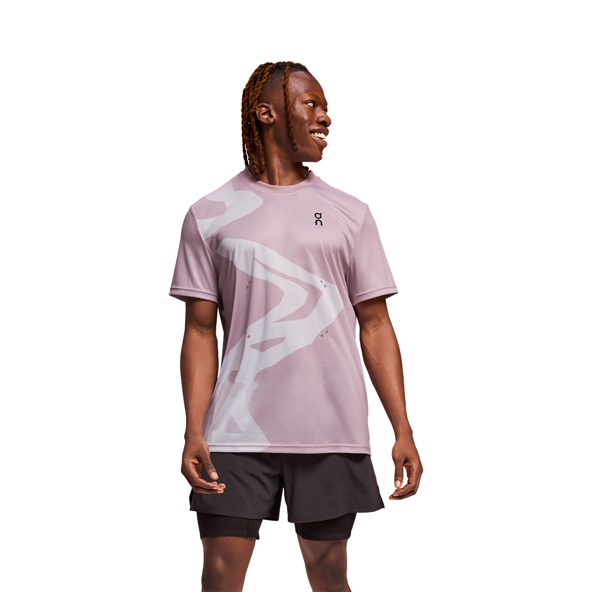 On Pace-T — Mauve — Size Small — Side View