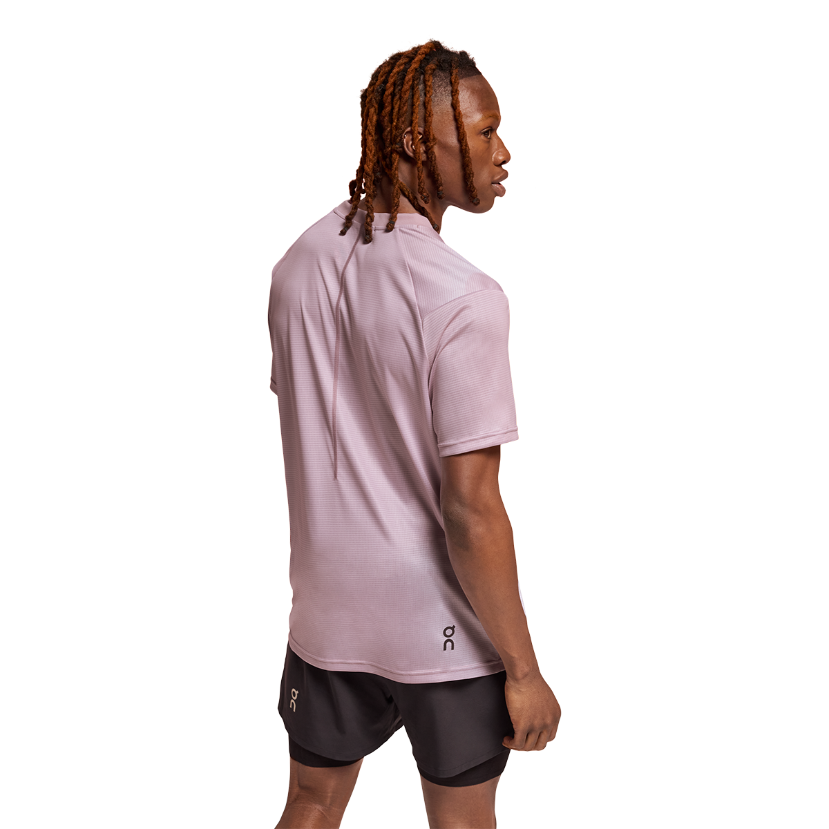 On Pace-T — Mauve — Size Small — Back View